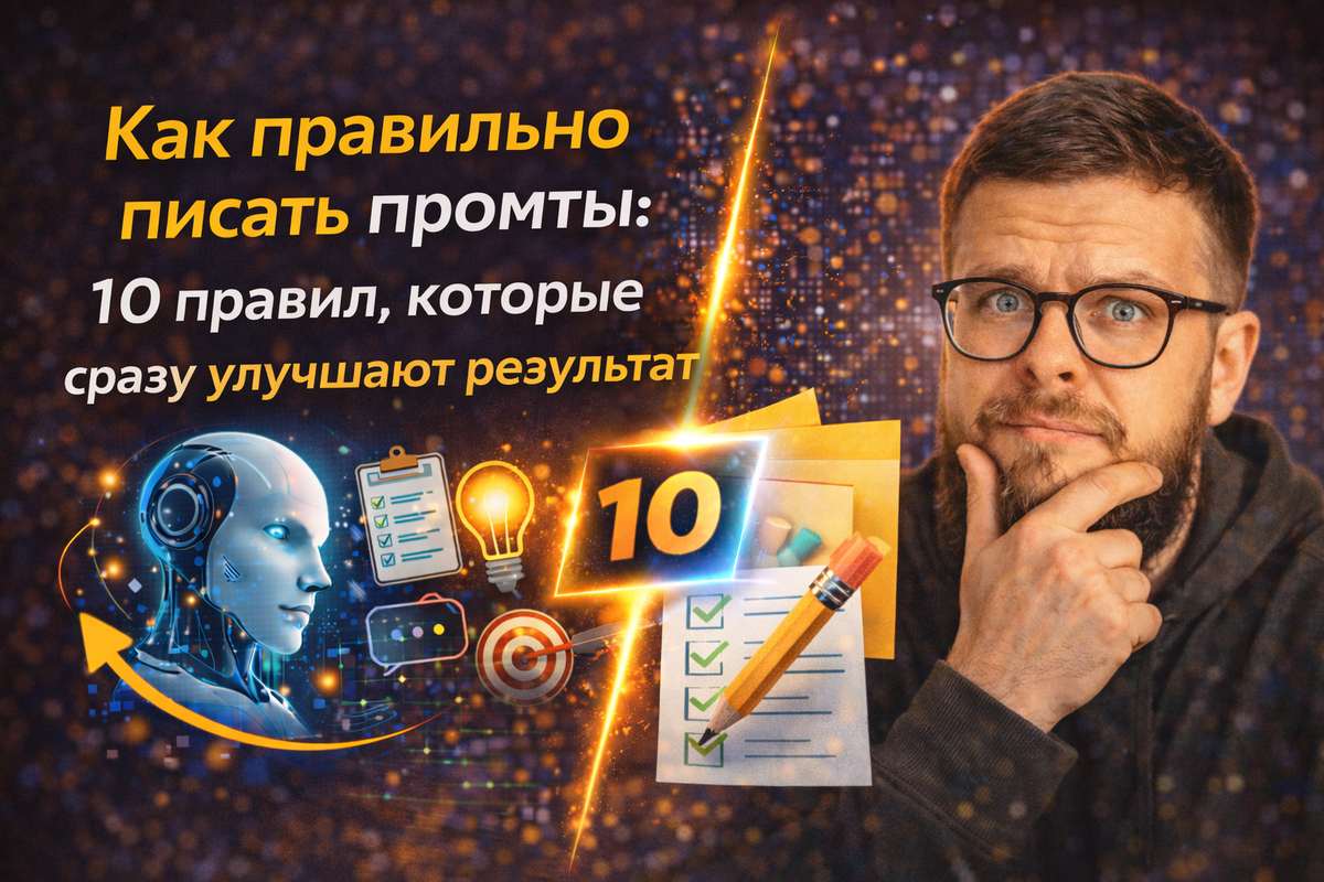 Как правильно писать промты: 10 правил, которые сразу улучшают результат