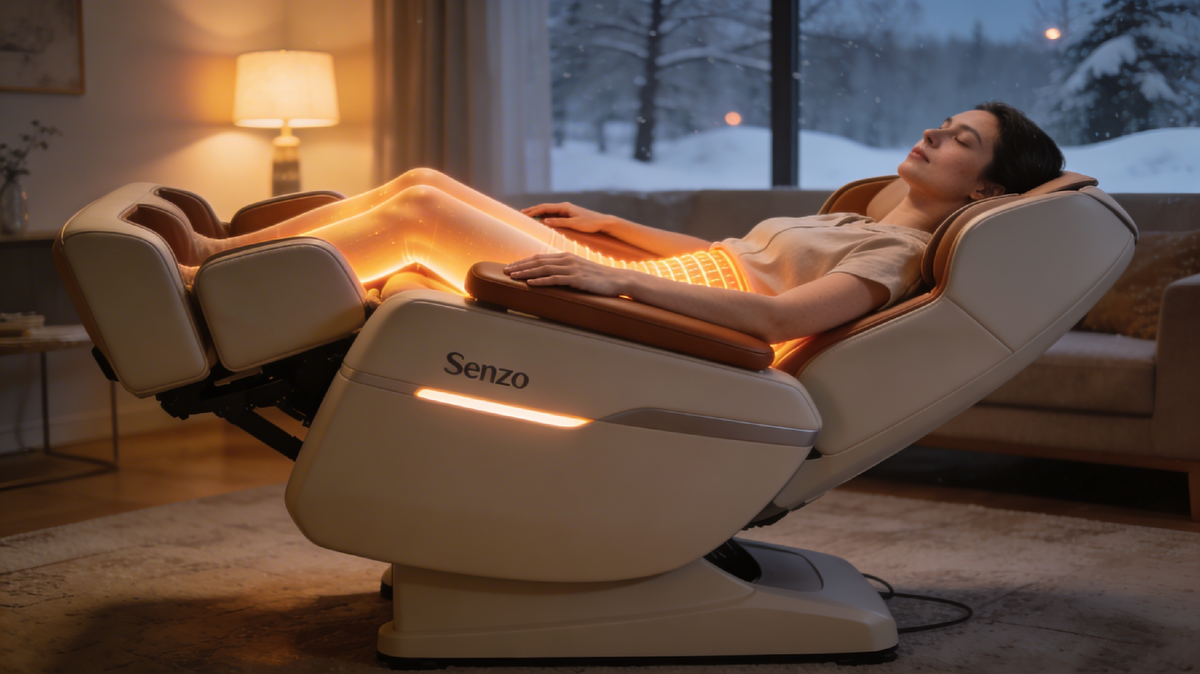 Те самые 15 минут вечером, когда можно наконец выдохнуть и передать заботу о спине креслу Senzo.