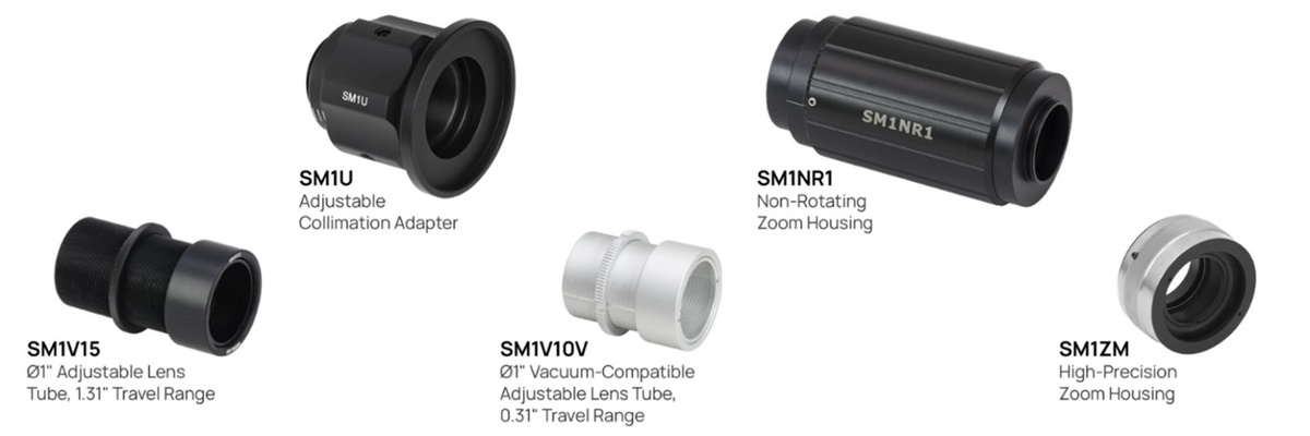 Базовые компоненты для сборки оптических систем от Thorlabs