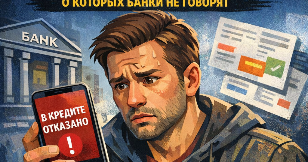 7 скрытых причин отказа в кредите, о которых банки почти никогда не говорят