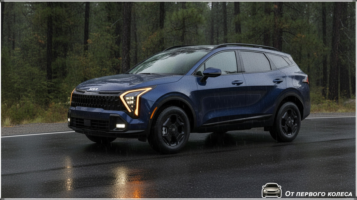 Киа вид спереди