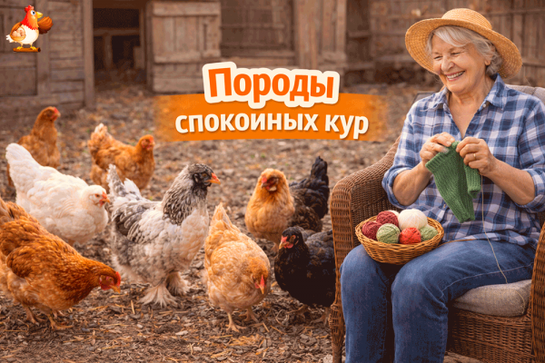 ТОП самых спокойных пород кур 🐔😌 для тех, кто любит тишину, мир и яйца без драм