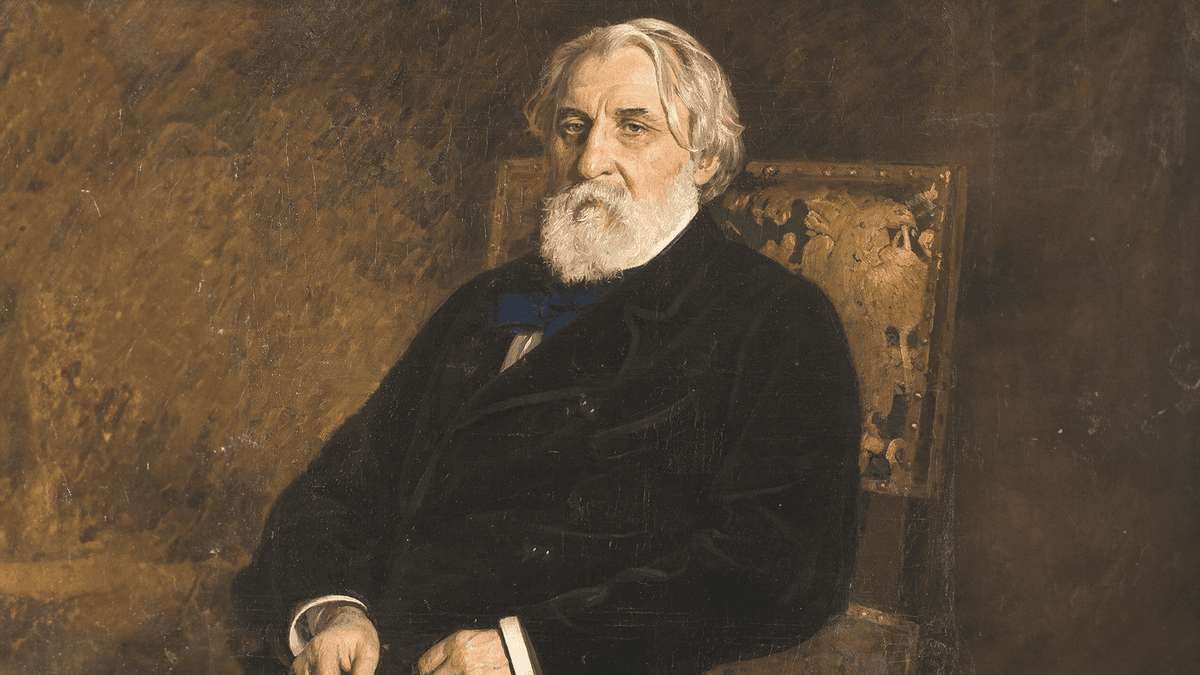 ИЛЬЯ РЕПИН. ПОРТРЕТ ИВАНА ТУРГЕНЕВА (ФРАГМЕНТ). 1874. ГОСУДАРСТВЕННАЯ ТРЕТЬЯКОВСКАЯ ГАЛЕРЕЯ, МОСКВА