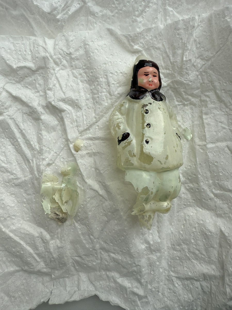 Процесс восстановления моего гимназиста на прищепке