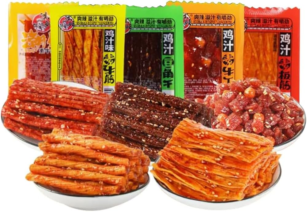 辣条 (латяо) — те самые острые палочки, от которых фанатеет китайская молодёжь