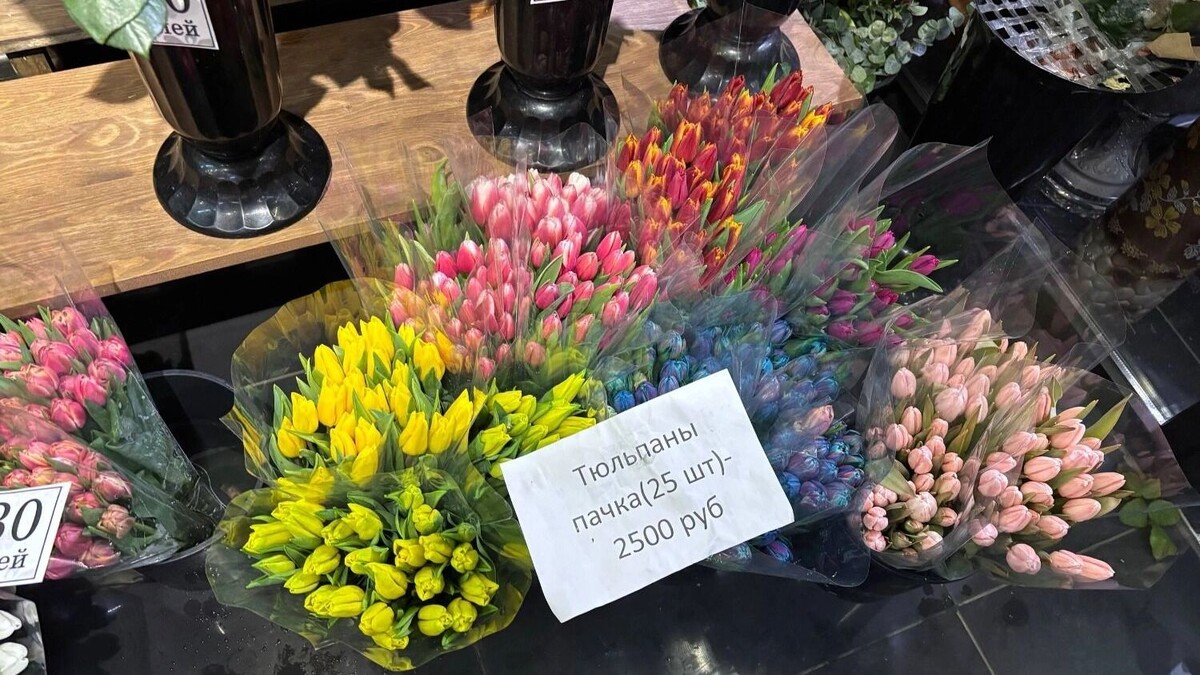    Тюльпаны подорожали к 8 Марта   56orb.ru