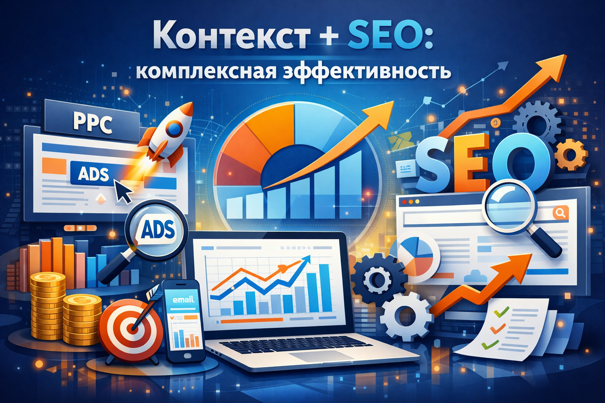 Контекст + SEO: комплексная эффективность