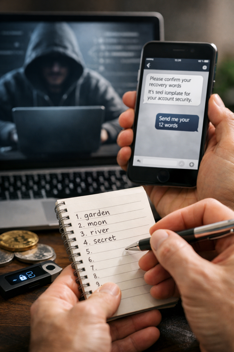 🔑 Сид-код: что это и как мошенники выманивают его у люде