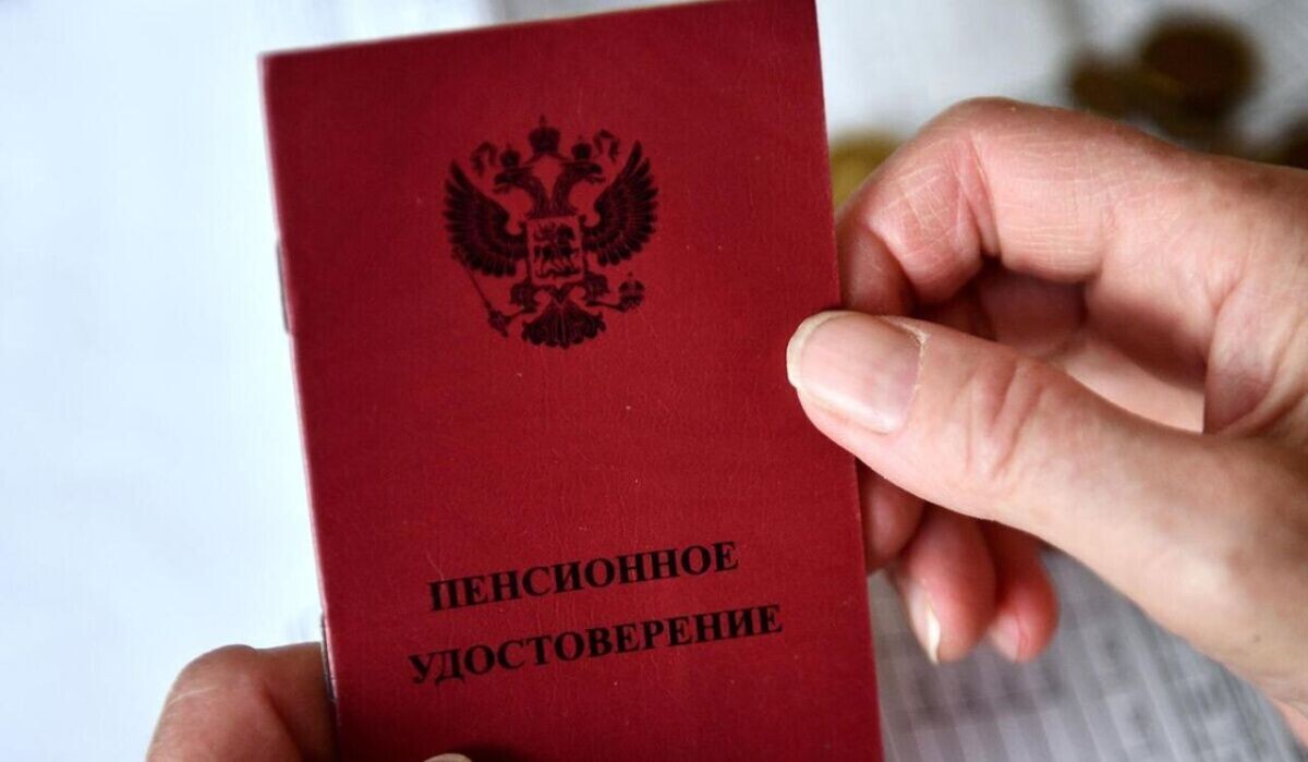     Пенсионное удостоверение в руках женщины. Источник: ria.ru Автор фото: Павел Лисицын