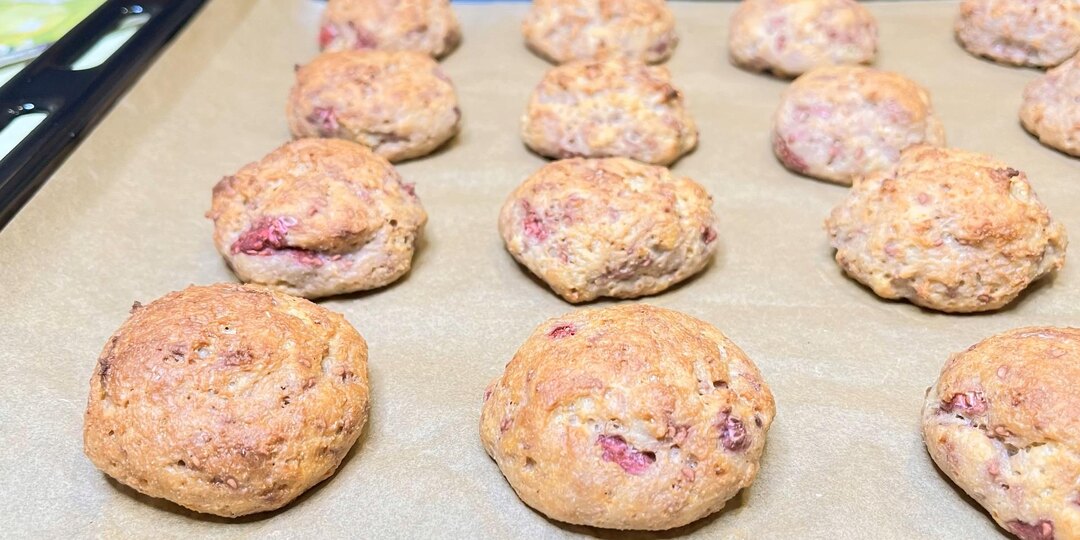 Творожные мини булочки. Полезная выпечка.