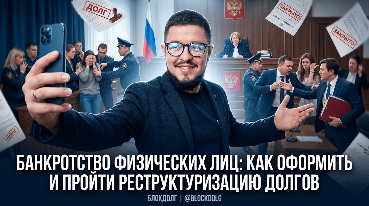    Процесс банкротства физических лиц и его оформление Максим
