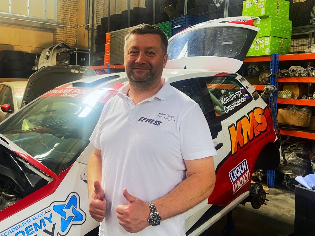 Пилот и механик Алексей Ковальчук