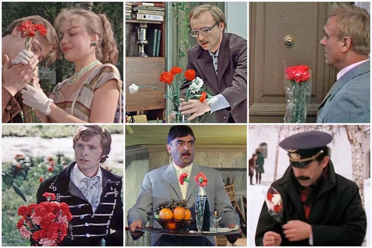 Кадры из фильмов: «Покровские ворота», «Служебный роман», «Где находится нофелет?», «Летучая мышь», «Кавказская пленница», «Мимино». Но список можно было бы продолжить!