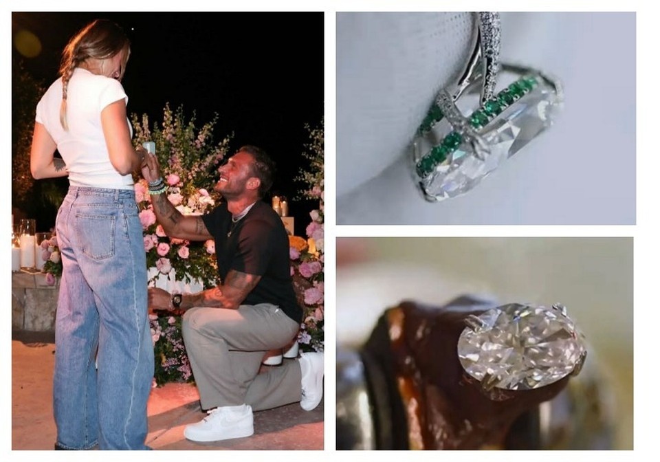    Соболенко получила на помолвку уникальное кольцо. Фото: социальные сети Арины Соболенко и Изабеллы Грутман