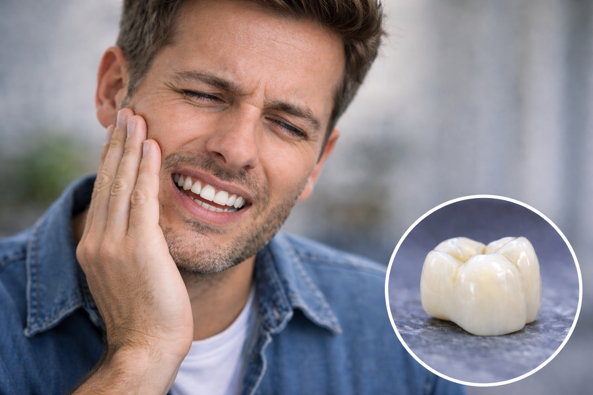 болит зуб под коронкой при накусывании