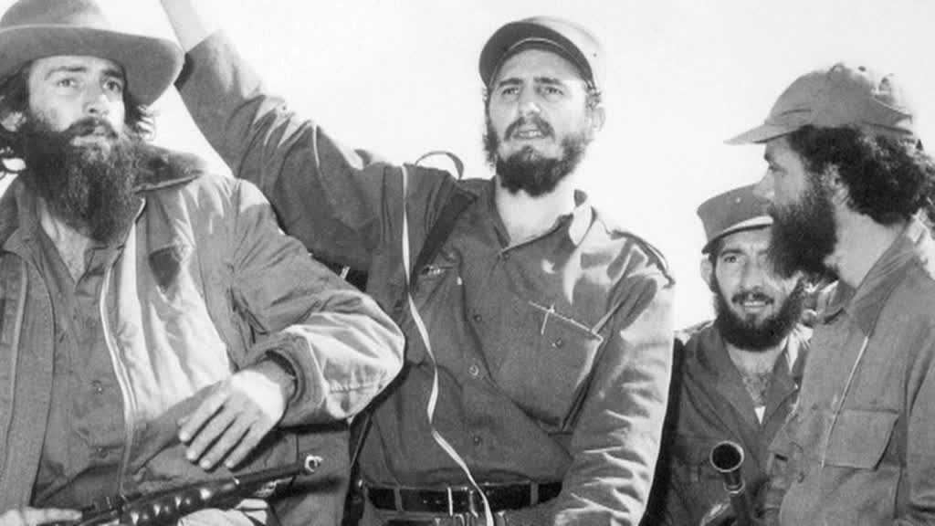    Фидель Кастро ч/б 1