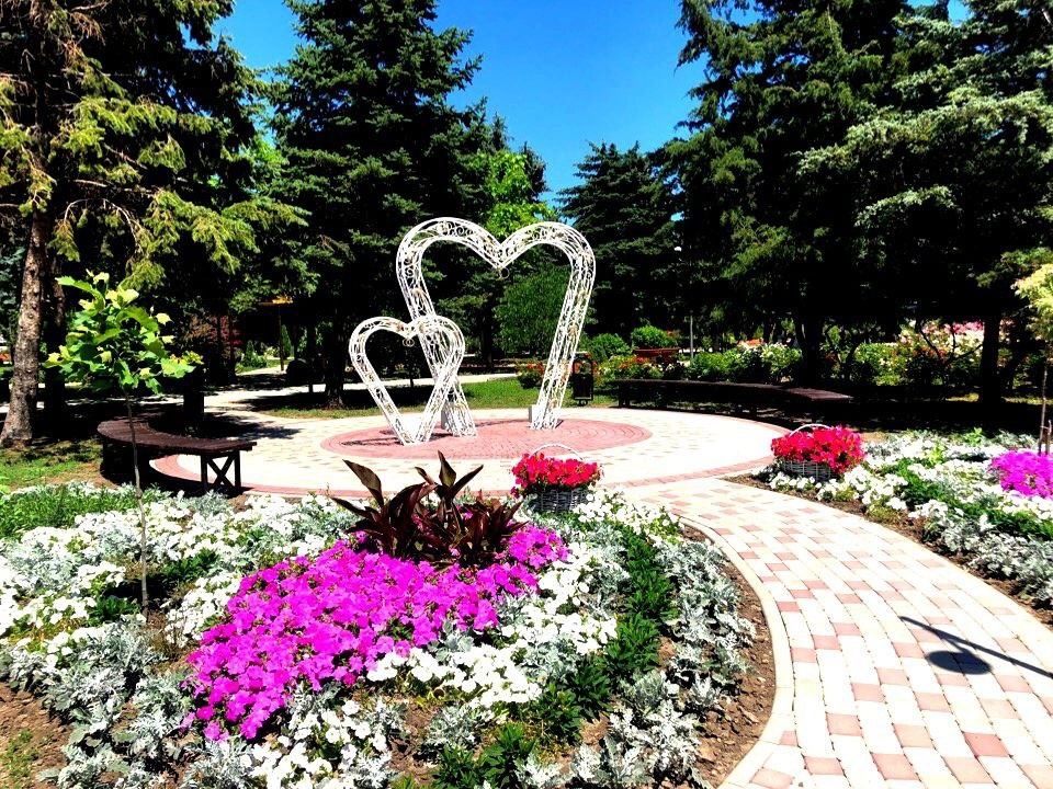 Сквер Молодежный. Станица Староминская. 