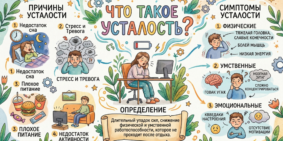 Что такое усталость❓