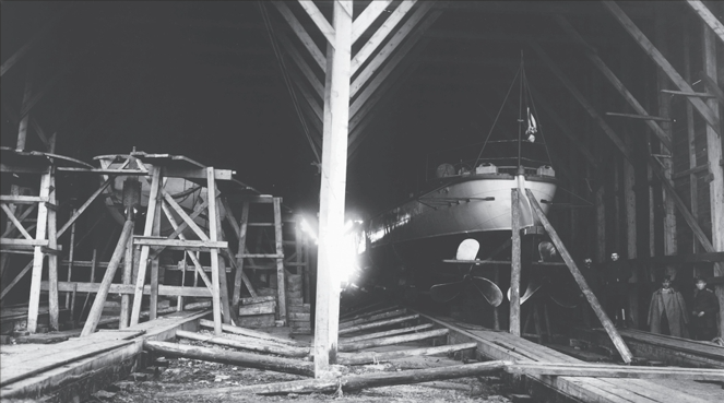 Разборные миноносцы для Сибирской флотилии