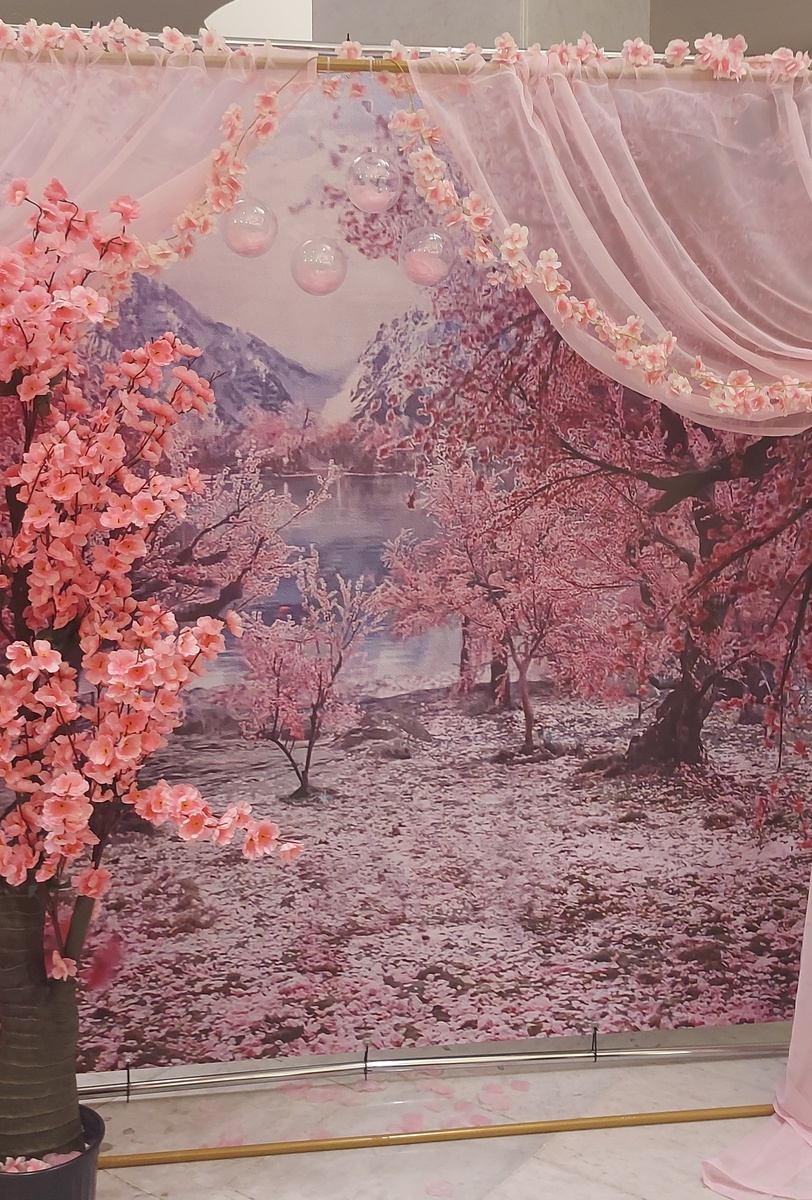 Фотозона Doll_Stock. Фото автора канала