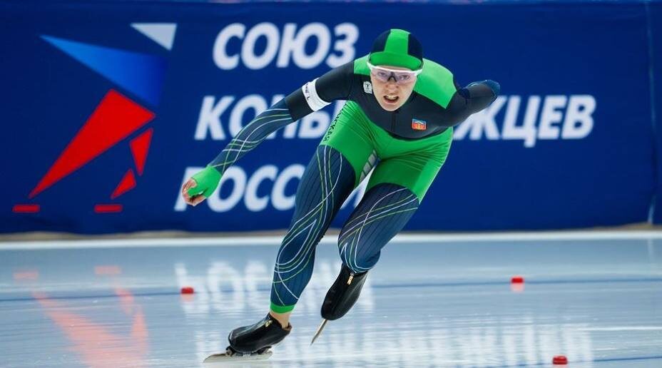    конькобежка Ксения Коржова, стайер из заполярного Оленегорска побежит на Олимпиаде на дистанции 3000 метров. Фото: СКР
