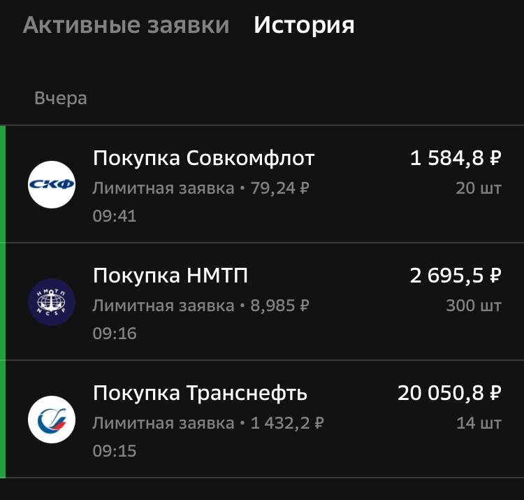покупки по транспорту нефти