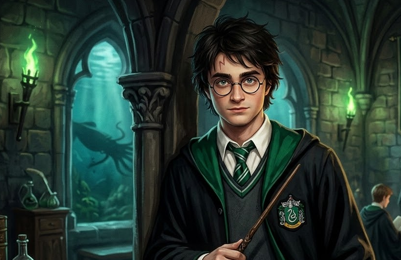 Кадр из фильма Гарри Поттер и Философский камень