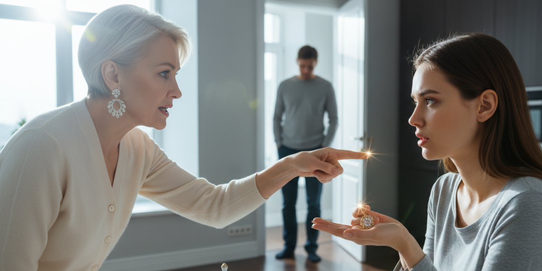 — Ух ты, значит это теперь «наше»? А то, что квартира МОЯ, машина тоже МОЯ и серьги МОИ — вы забыли?!