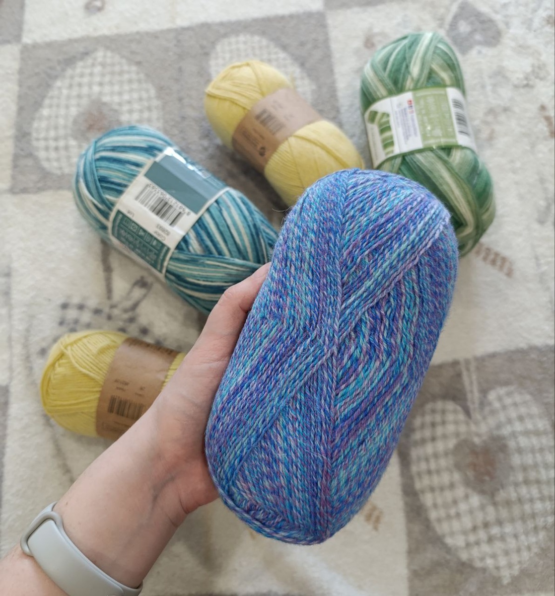 Nako Boho Unicorn артикул 87724 в мотке  (фото автора)