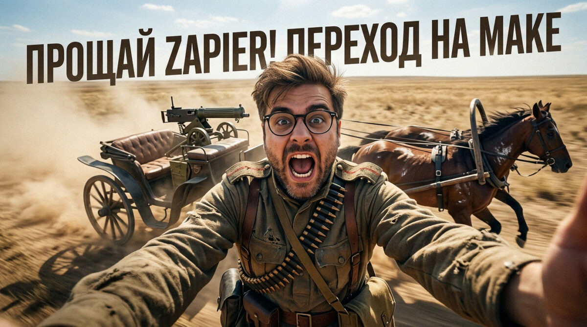    Пошаговый переход с платформы Zapier на Make для AI-задач Артур Хорошев