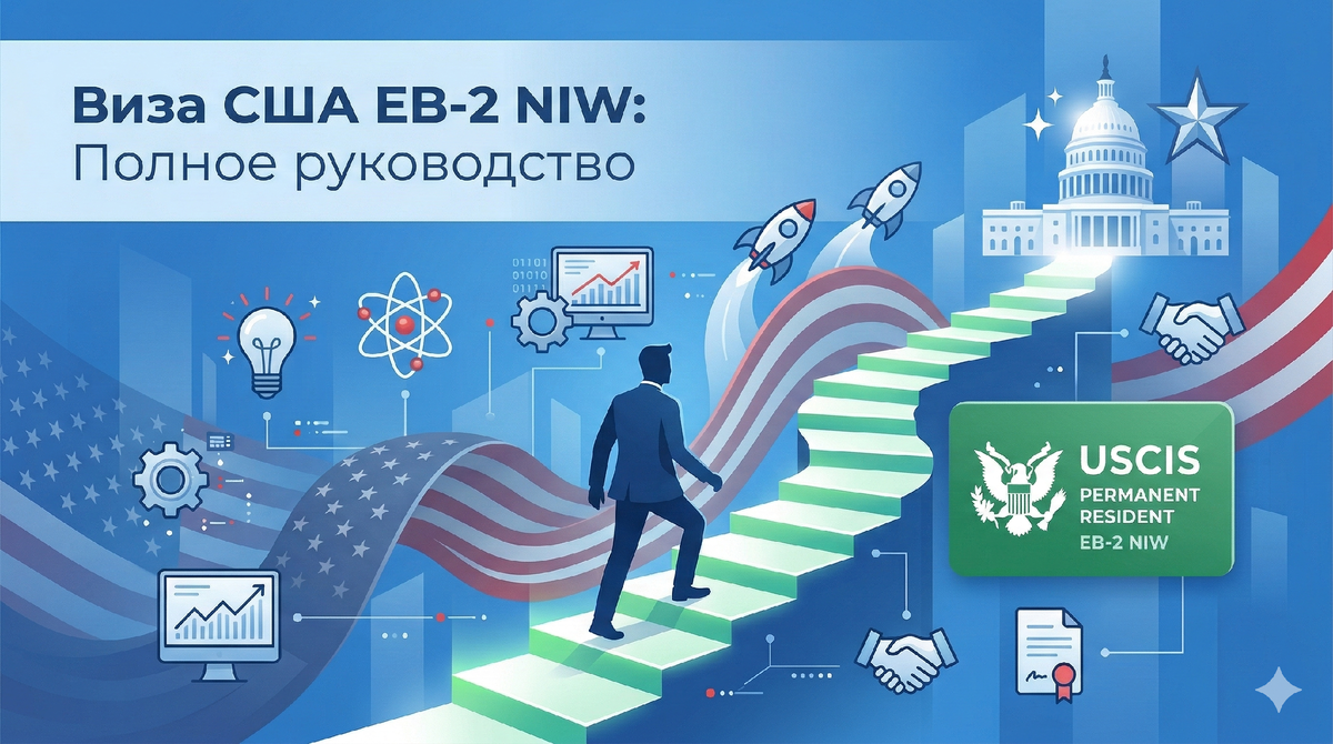 Виза США EB-2 NIW: Полное руководство
