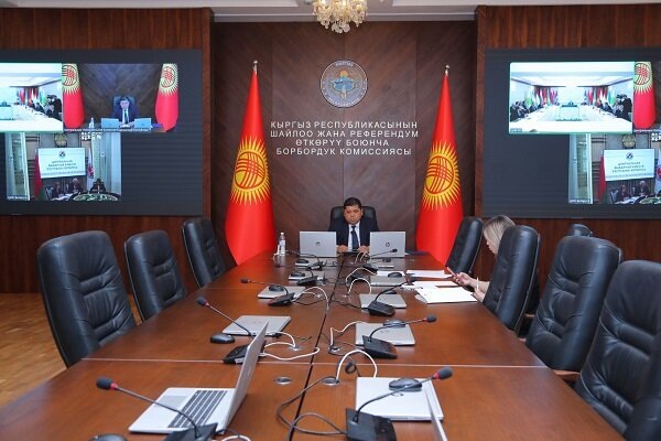    Председатель Центральной избирательной комиссии Кыргызской Республики Тынчтык Шайназаров. Источник фото: официальный сайт Центральной комиссии по выборам и проведению референдумов Кыргызской Республики.