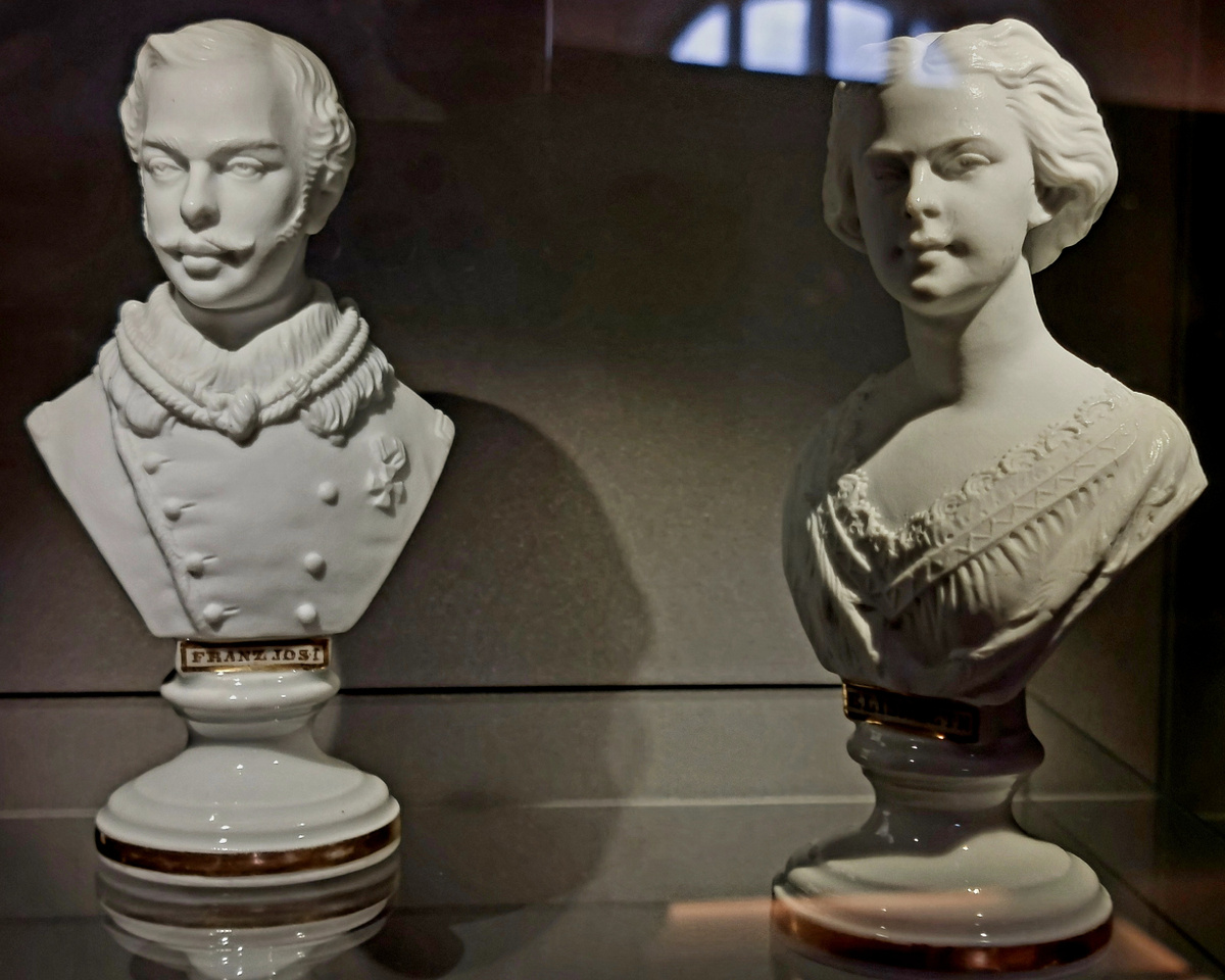 Франц и Сиси. Музей фарфора "Аугартен", Вена