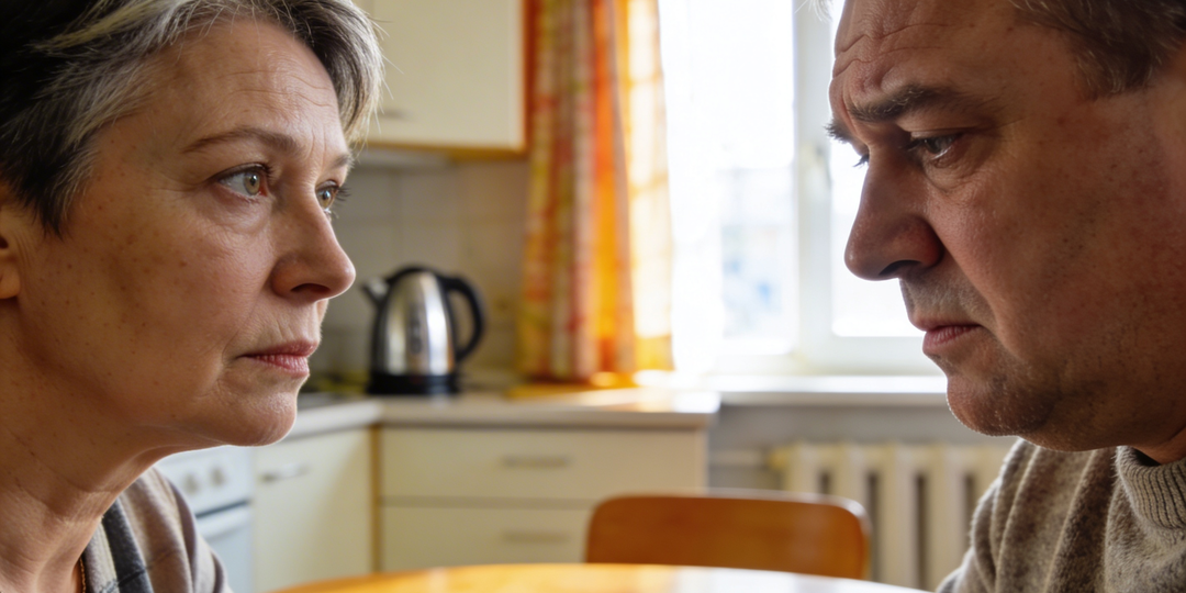 Муж попытался забрать мою первую пенсию, но разговор отрезвил