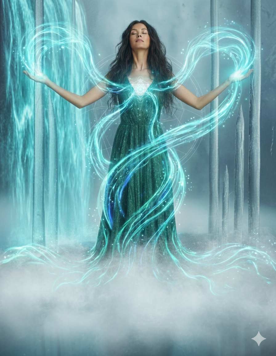 Энергия месяца — прохладная, чистая и структурирующая.