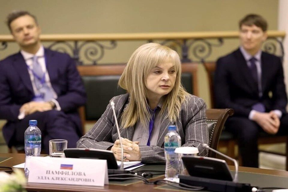    Элла Памфилова выразила уверенность, что выборы в Запорожской области пройдут на высоком уровне. Фото: ЦИК России