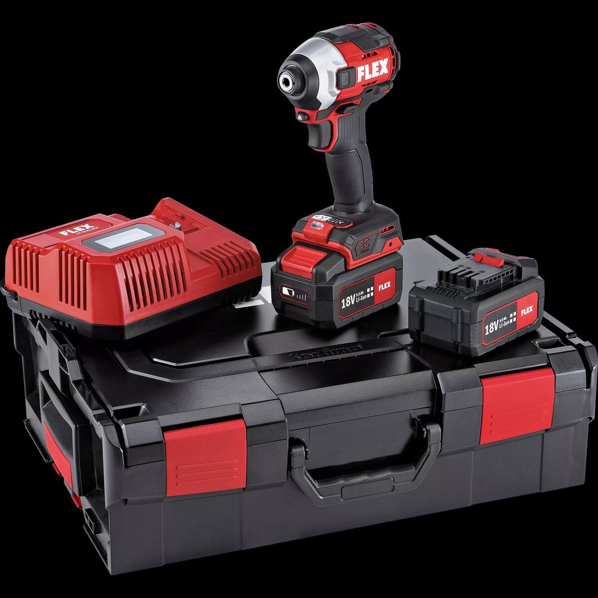 Аккумуляторный ударный винтоверт FLEX ID 1/4″ 18.0-EC-HD