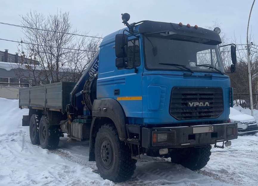 Урал с двигателем ЯМЗ и системой SCR