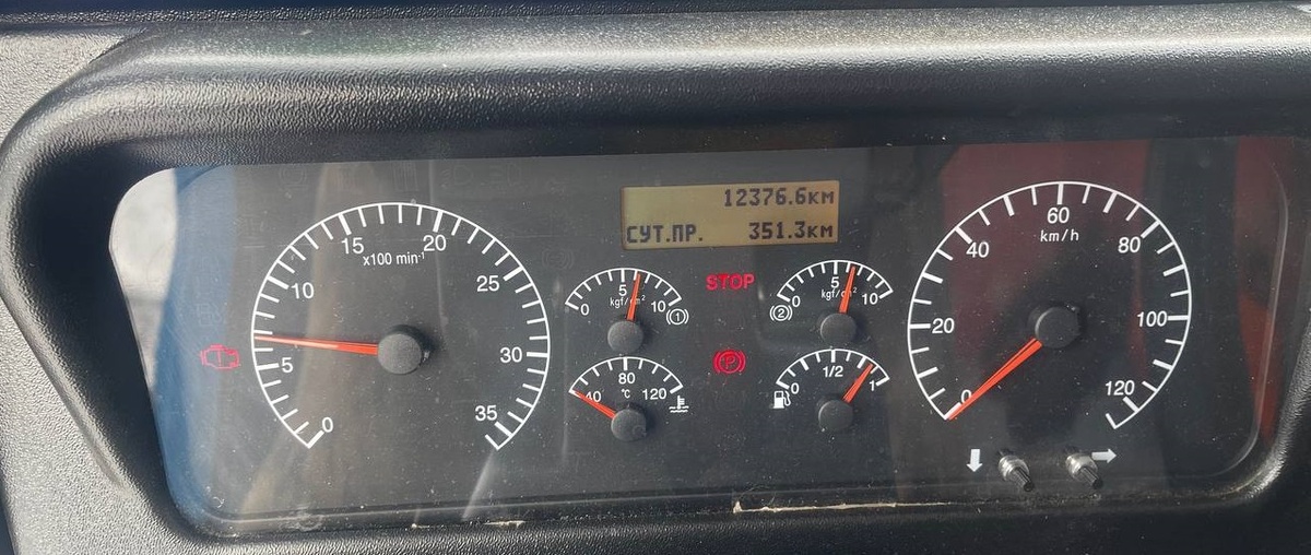 После отключения SCR – панель приборов без ошибок