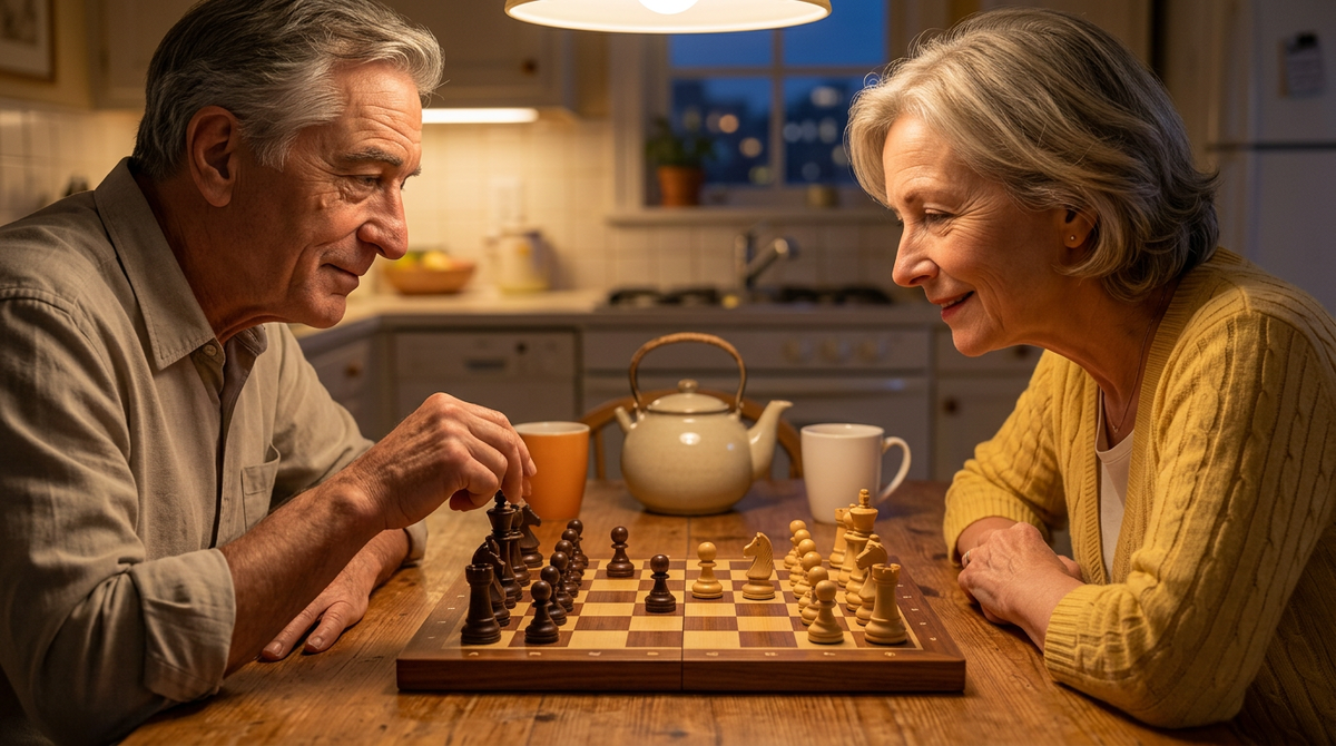 Шахматы за кружкой чая