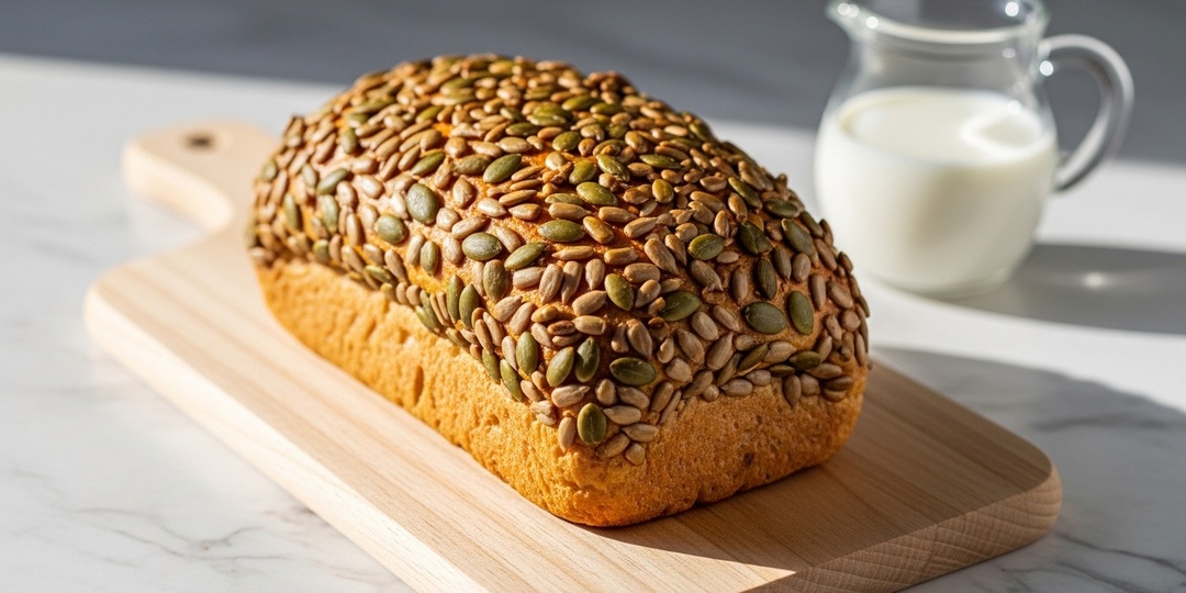 Готовлю домашний хлеб из творога и белков