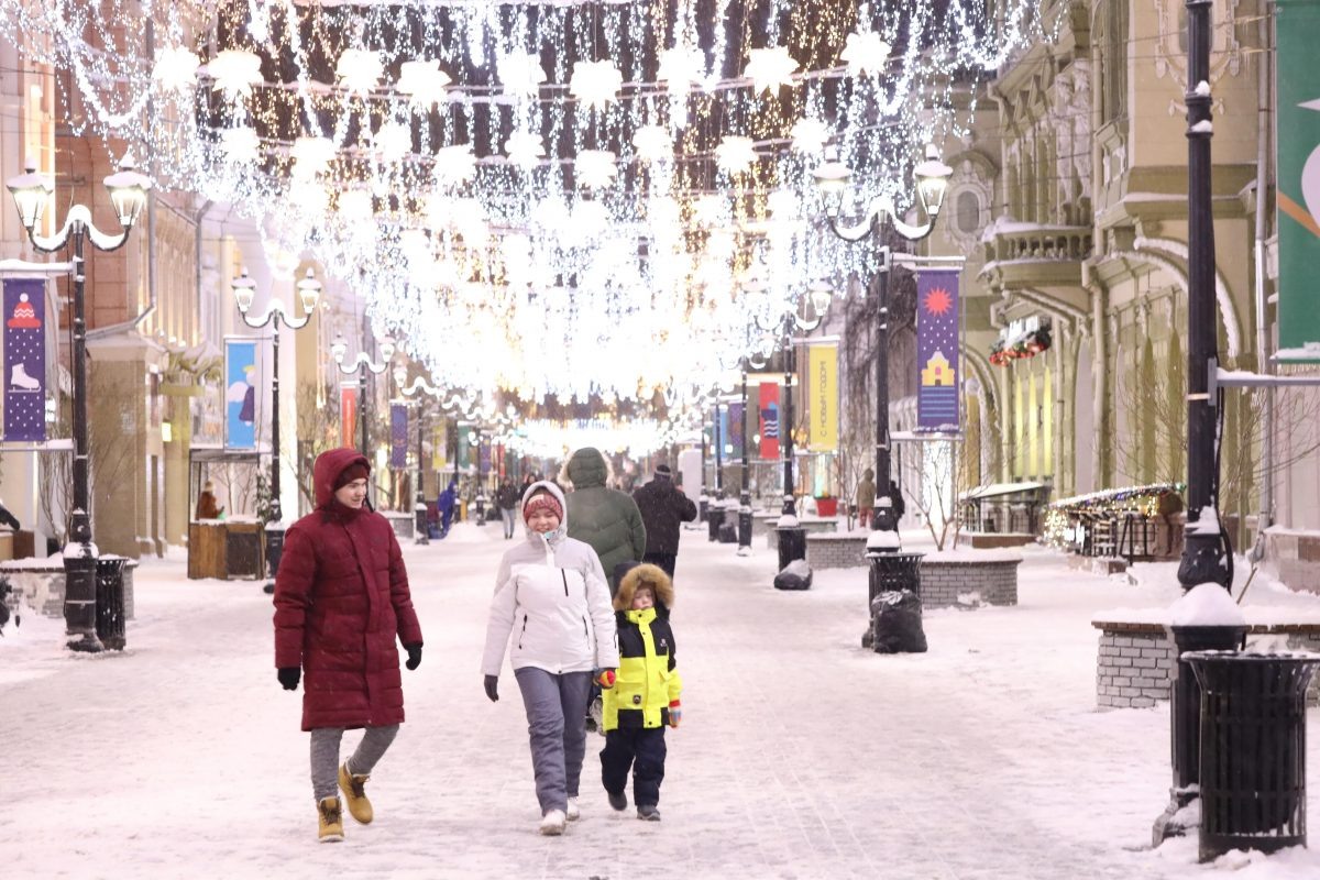    Зимой Нижний Новгород остаётся популярным туристическим направлением