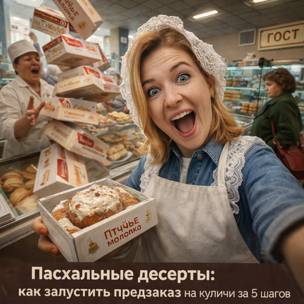    Как запустить предзаказ на куличи за 5 шагов admin