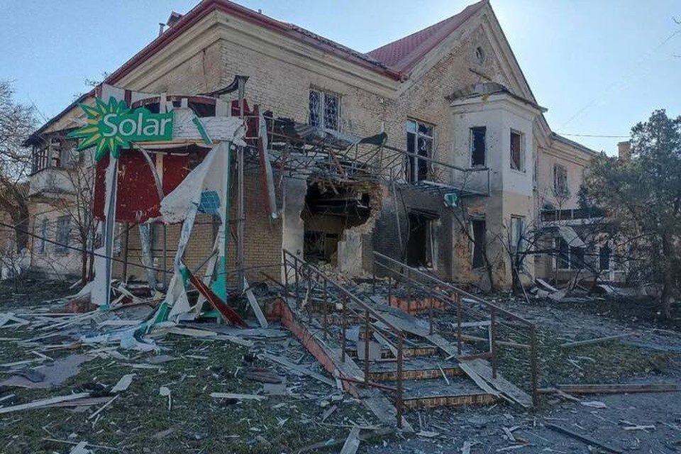    Обстрелы ВСу вызывают большие разрушения в регионе. Фото: тг-канал Владимира Сальдо