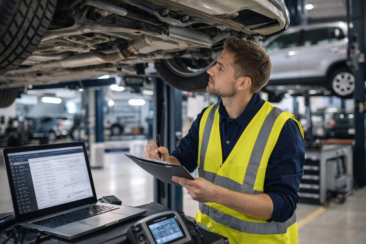    МВД готовит новые правила контроля за техосмотром. Фото: нейросеть