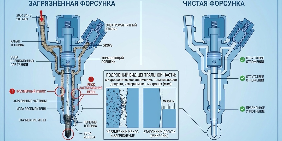 Дизель не тянет и дымит? Как вернуть тягу за 800 рублей без разборки