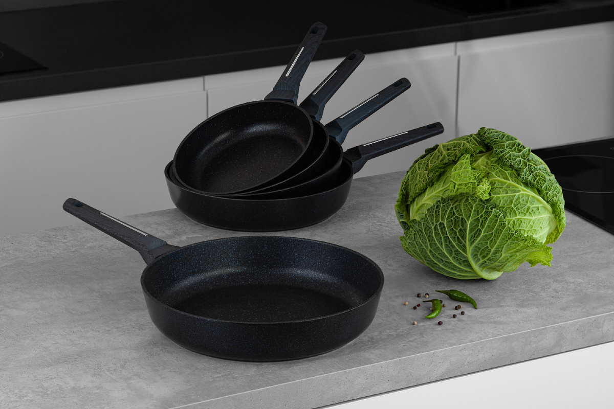 Сковороды серии Ferro с антипригарным покрытием индукционные 