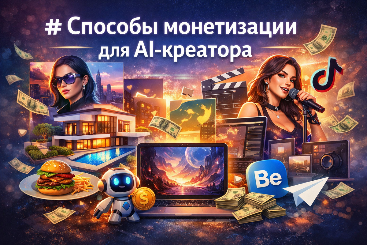 Способы монетизации для AI-креатора