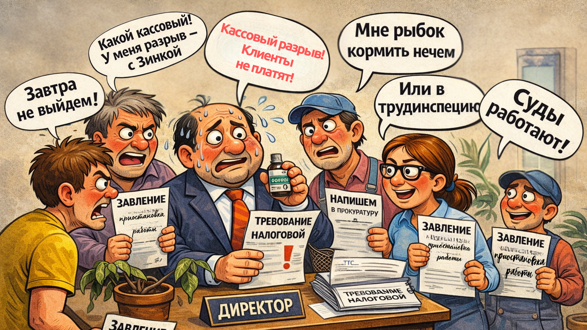 Задержка зарплаты в 2026