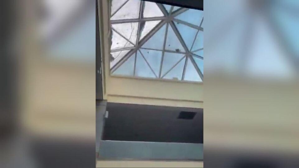    последствия прилета БПЛА в аэропорту Нахичевань / Соцсети